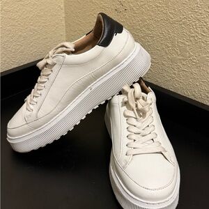 Koio Women's Mira Platform Leather Sneakers